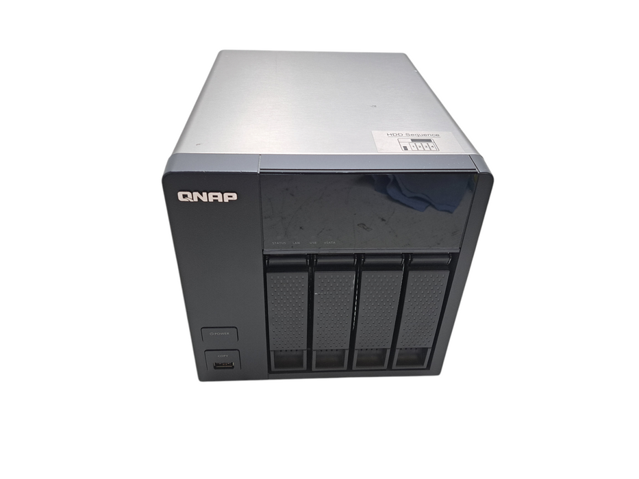 QNAP TS-412 | 4-Bay Network Attached Storage NAS (No HDD's)