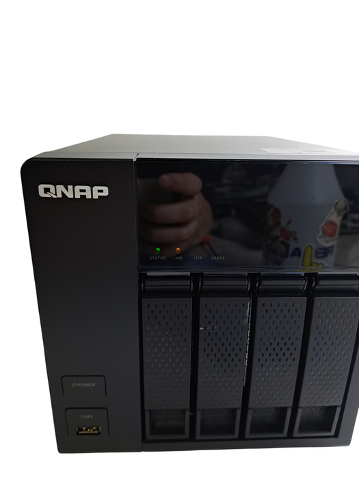 QNAP TS-412 | 4-Bay Network Attached Storage NAS (No HDD's)