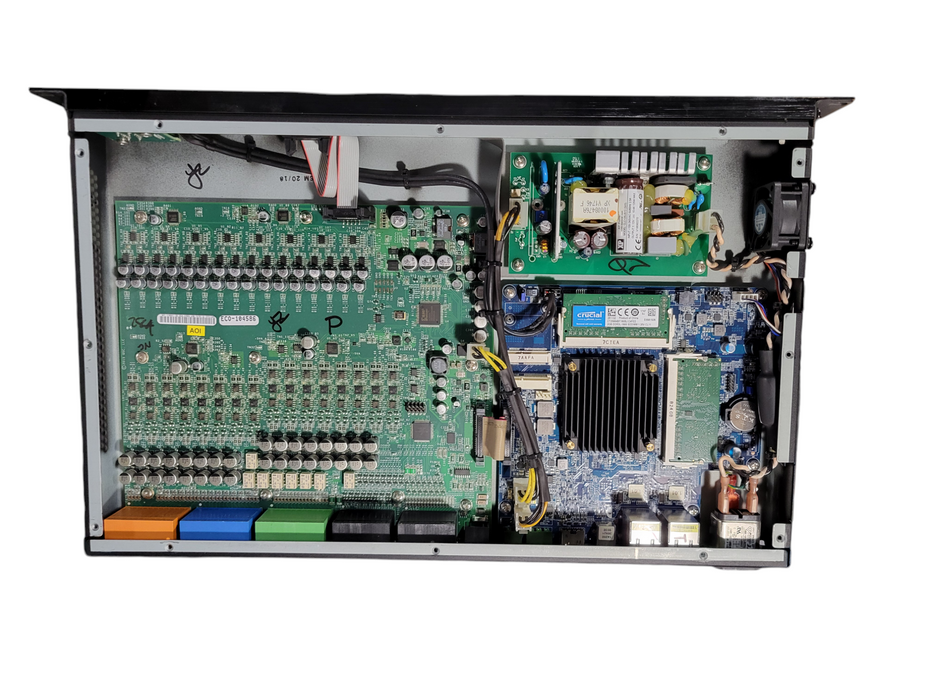 QSC Q-SYS Core 110F USB/Flex Channels Rack Mountable Digital Audio Processor