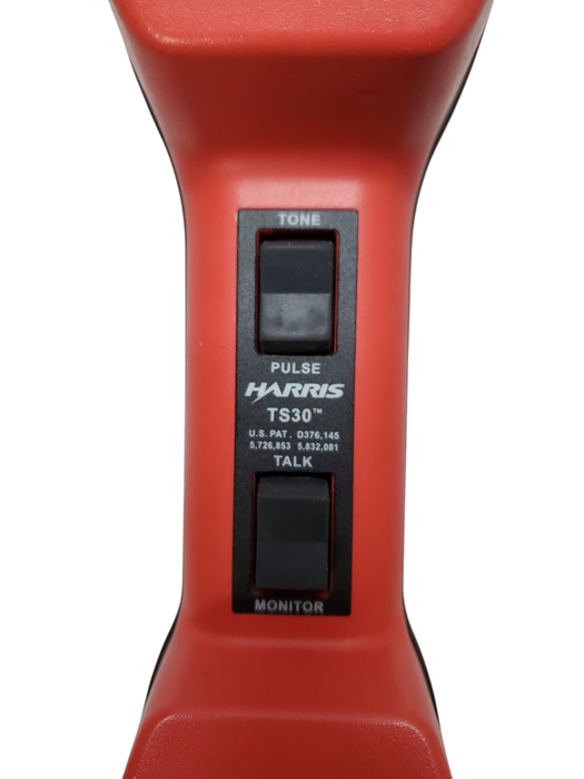 Harris TS30 Lineman's Handset Telephone Line Analyzer *READ*