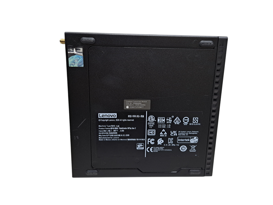 Lenovo ThinkCentre M75q Gen 2 | Ryzen 7 PRO 5750GE, 16GB DDR4, 256GB NVMe, Wi-Fi