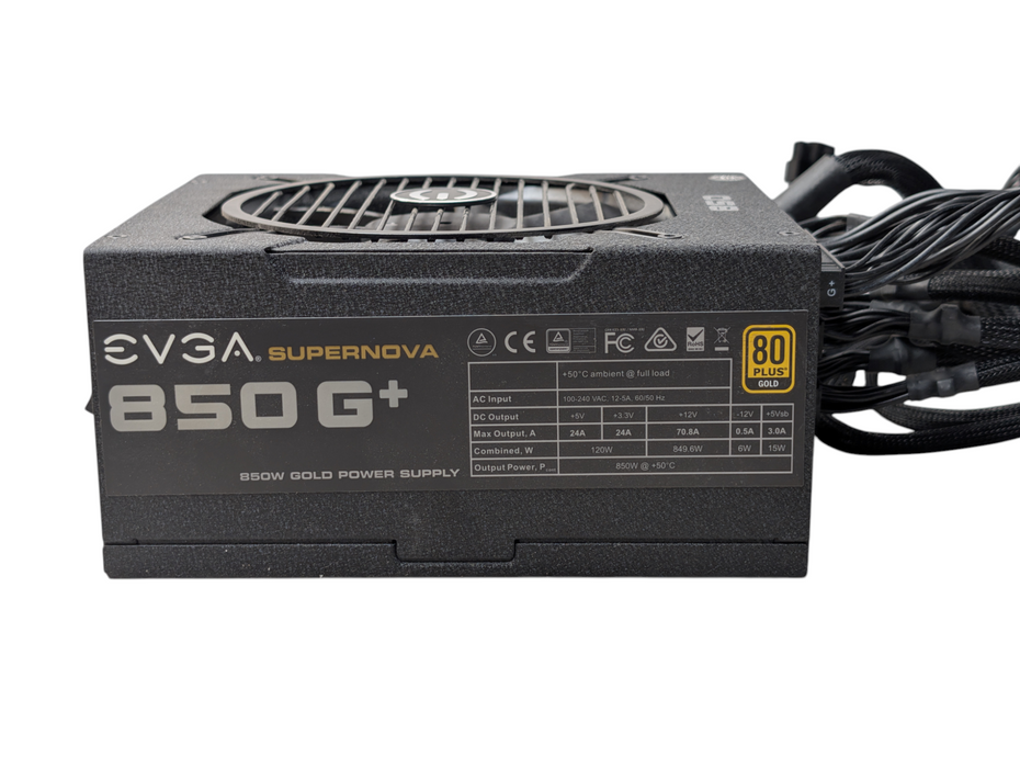 EVGA Supernova 850 G+ 850W Fully Modular Computer Power Supply 120-GP-0850