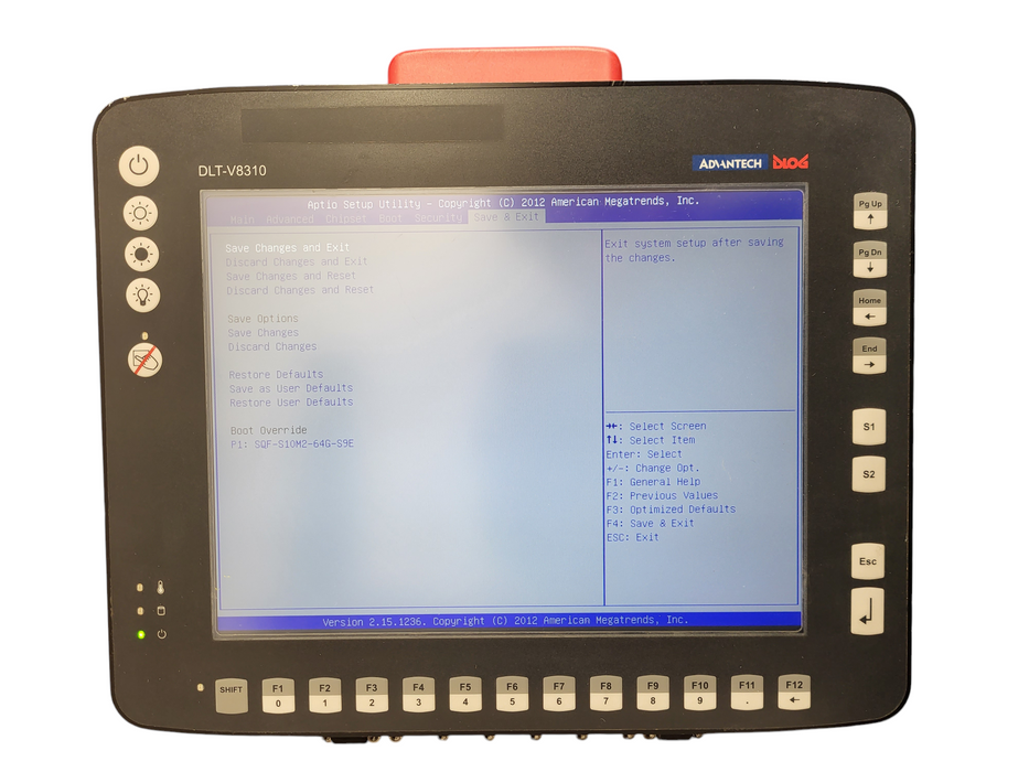 Advantech DLT-V8310 DLTV8310 Terminal Operator Interface 12-48V