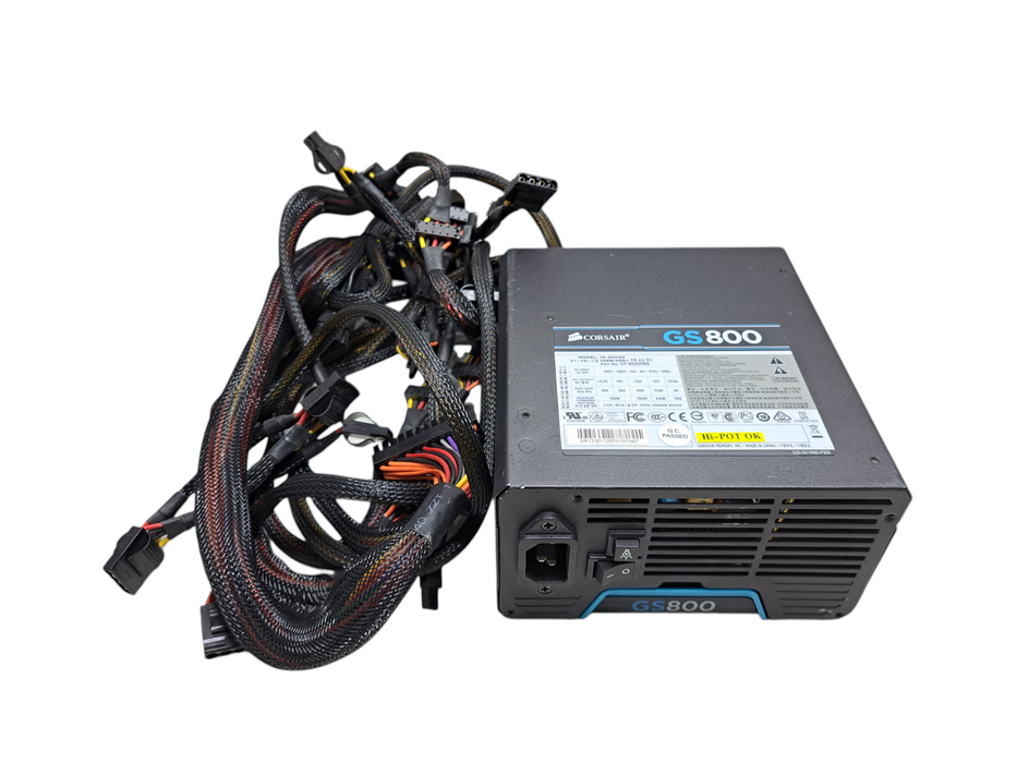 Corsair GS800 75-001183 | 800W Desktop Power Supply PSU