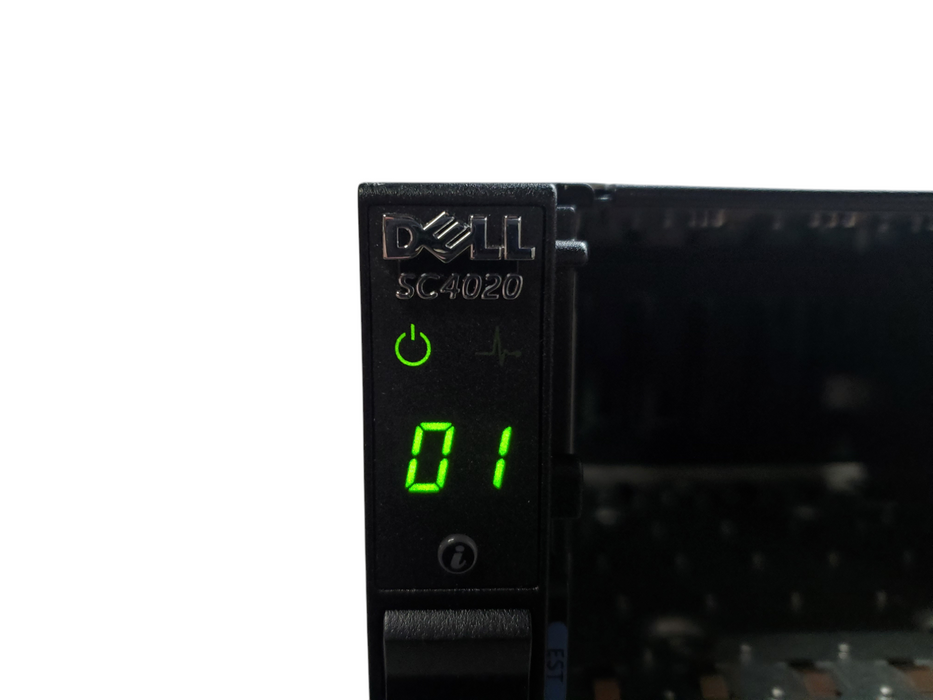 Dell SC4020 Storage Array - E10J - 2x 10G-ISCSI-2 Controller, 2x PSU - No HDD