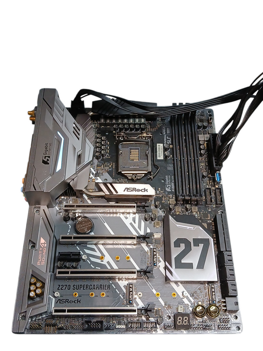 ASRock Z270 Supercarrier Motherboard (Bent Pins) ONLY For PARTS