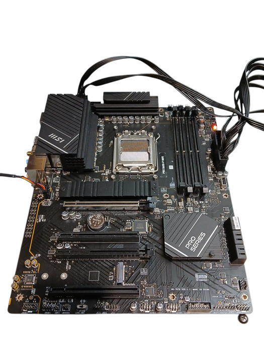 MSI PRO B650-P WIFI Motherboard (Bent Pins) ONLY for PARTS
