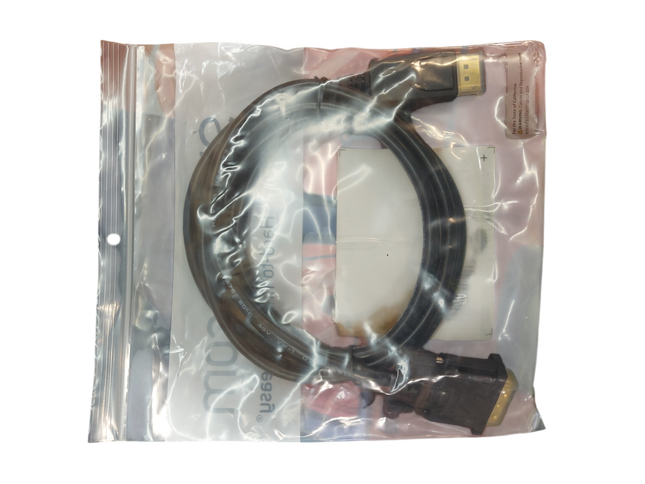Lot 10x Startech DisplayPort to DVI Cable 6FT DP Male