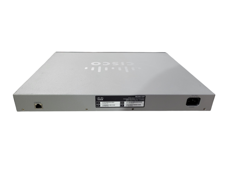 Cisco Small Business SG350-52P 52-Port Gigabit PoE Managed Switch