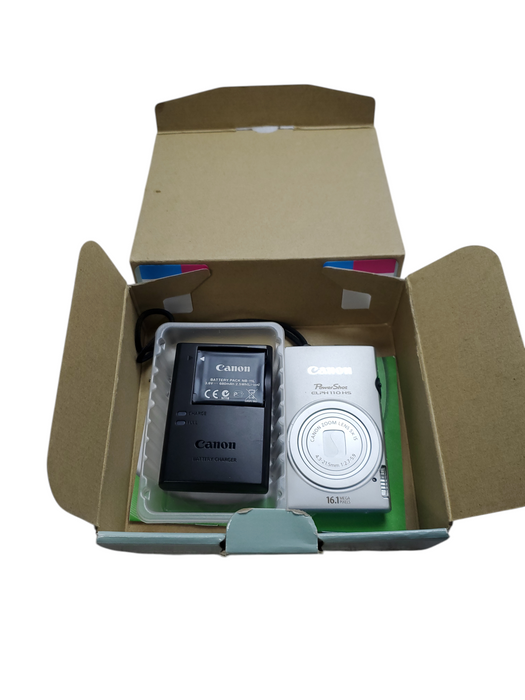 Canon PowerShot ELPH 110 HS 16.1MP Digital Camera + Battery/Battery Charger