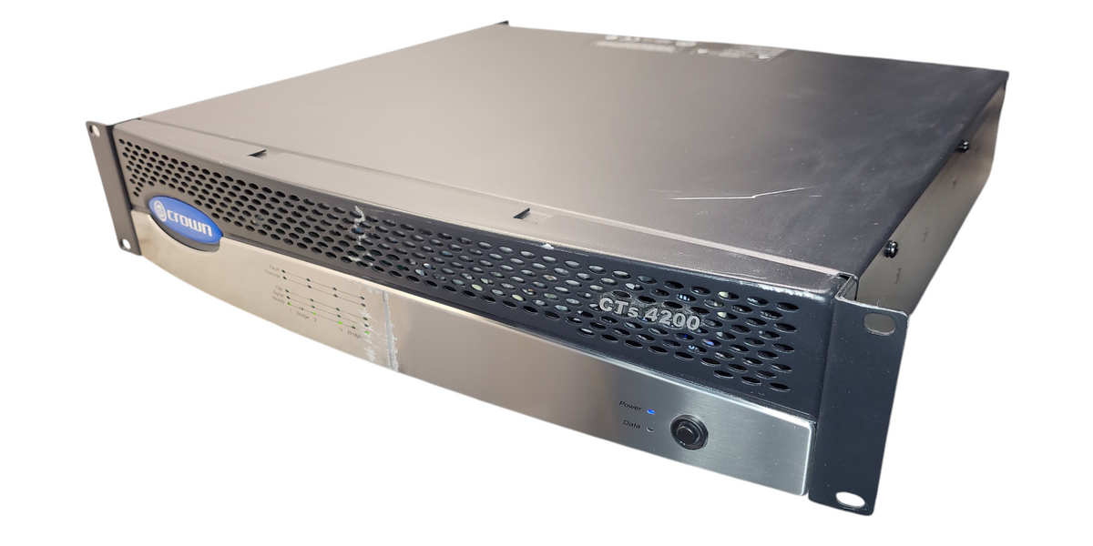 Crown CTs 4200 Rackmount 4-Channel 260W Power Amplifier — retail.era