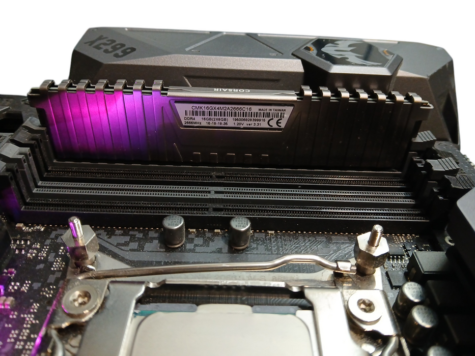 ASUS TUF X299 MARK 1 Motherboard w/ Intel i7-7800X 8GB DDR4
