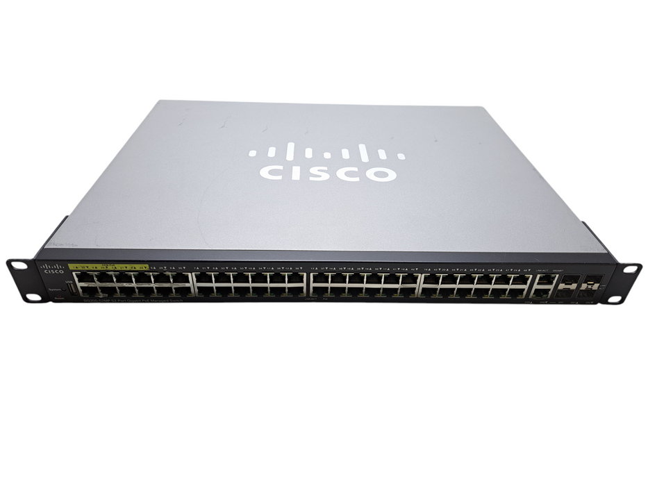 Cisco SG350-52MP-K9 V02 | 52-Port Gigabit PoE Managed Switch