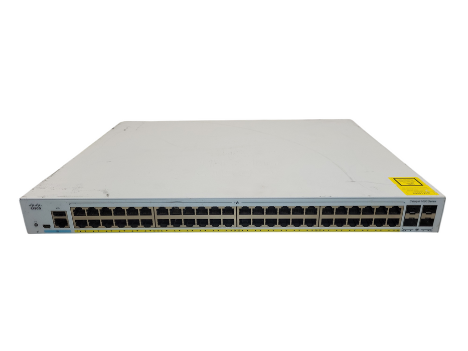 Cisco C1000-48FP-4G-L C1000 Series 48 Port PoE Gigabit Ethernet Switch
