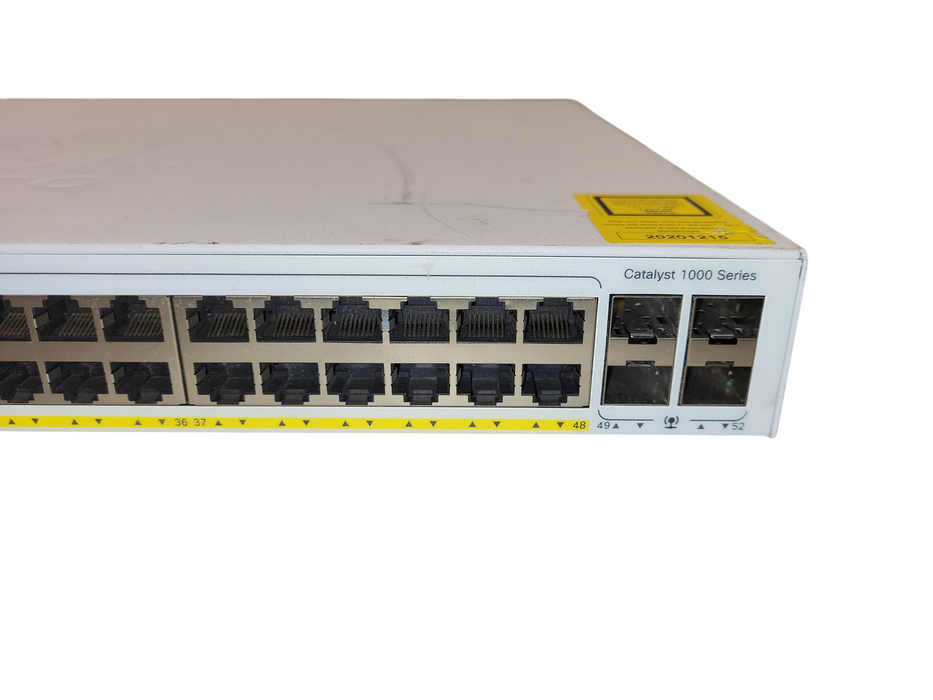 Cisco C1000-48FP-4G-L C1000 Series 48 Port PoE Gigabit Ethernet Switch
