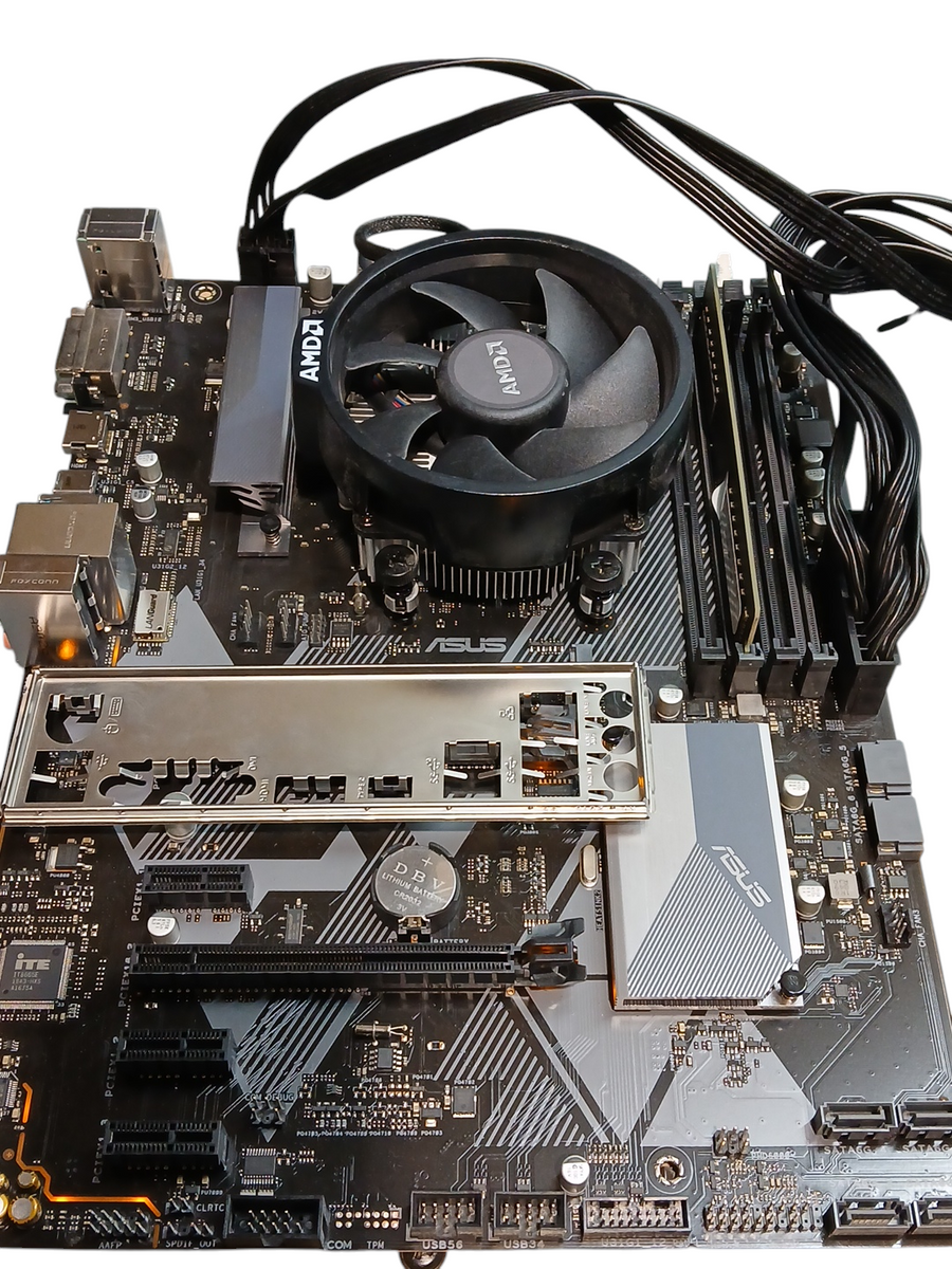 ASUS Prime B450-Plus w/ Ryzen 5 2600 8GB DDR4 RAM No HDD — retail.era