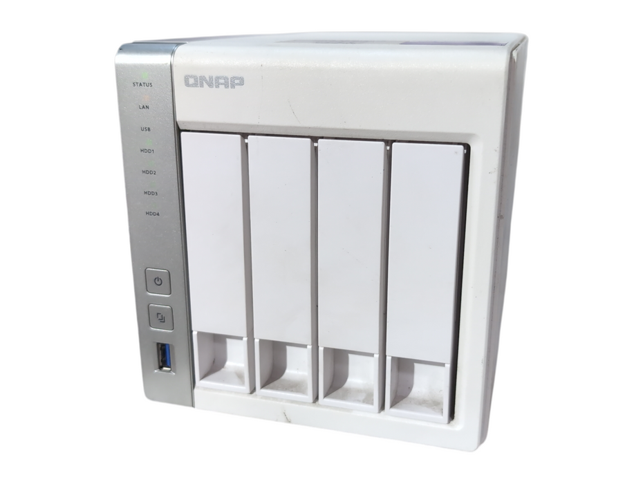 QNAP TS-419P II NAS 4-Bay NAS w/ 4x 2TB HDDs, No AC adapter