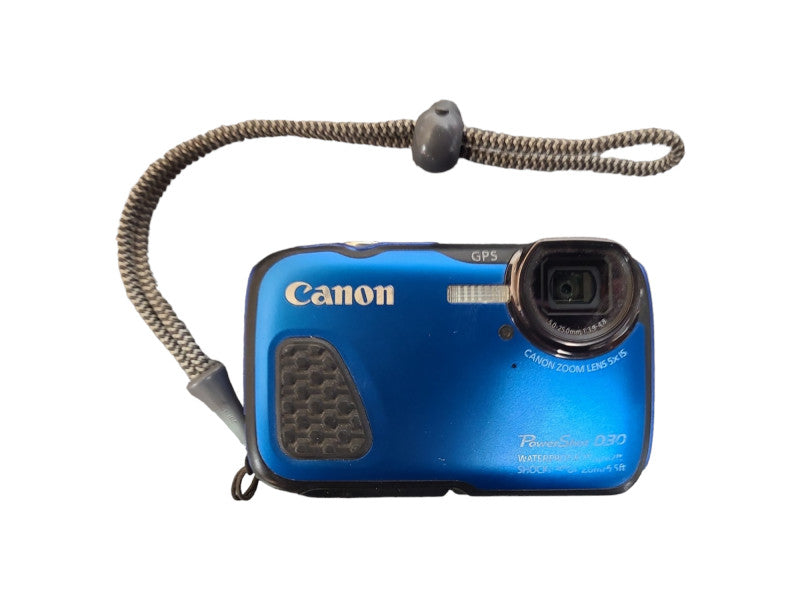 Canon Powershot D30 12MP 5X Zoom Lens Waterproof Point & Shoot Digital Camera