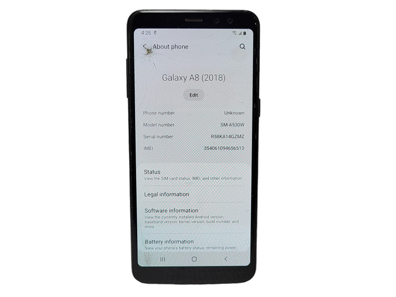 Samsung Galaxy A8 32GB (SM-A530W) - READ $