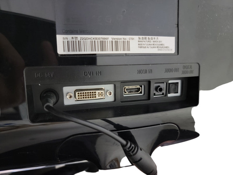 SAMGSUNG P2770FH MONITOR 27\\" HDMI| DVI in AND Optical Audio