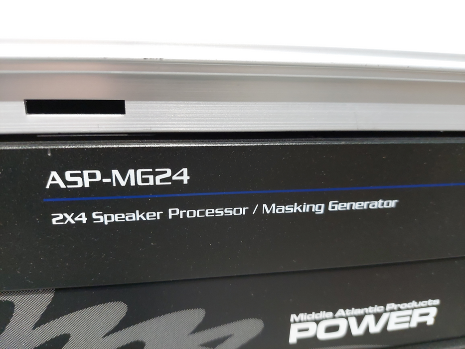 QSC Audio Products CX204V In Gator Case 2x4 Speaker Processor/Masking Generator