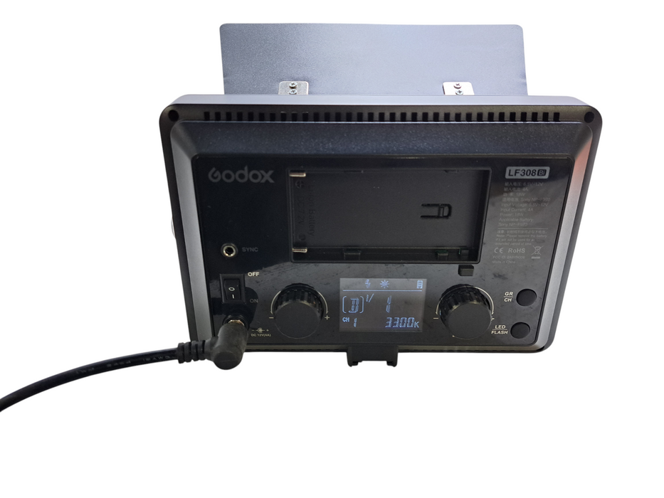 Godox LF308 Daylight LED Video Light & HSS Flash Strobe