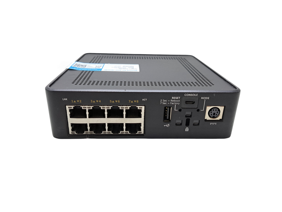 Dell X1008P 8-Port Gigabit PoE Managed Ethernet Network Switch