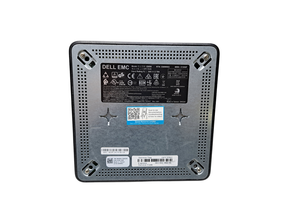 Dell X1008P 8-Port Gigabit PoE Managed Ethernet Network Switch