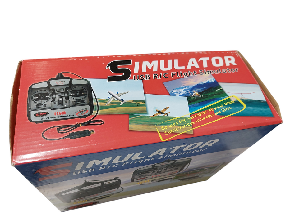 Dynam High Quality RC Products - Simulator USB R/C Flight Simulator 6Ch ,Mode 2