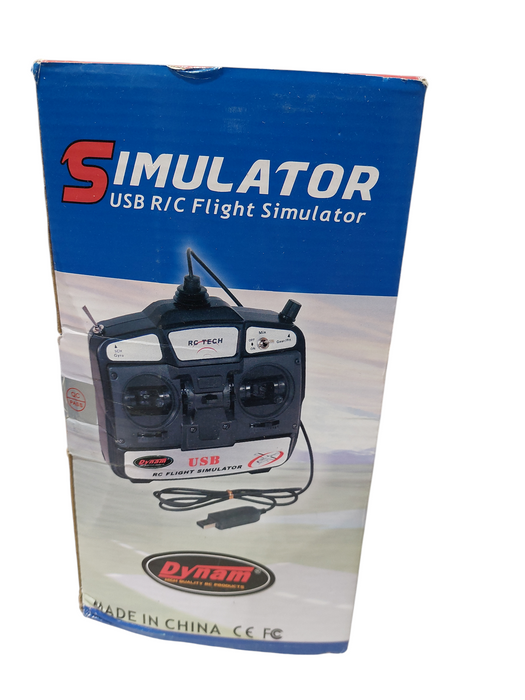 Dynam High Quality RC Products - Simulator USB R/C Flight Simulator 6Ch ,Mode 2