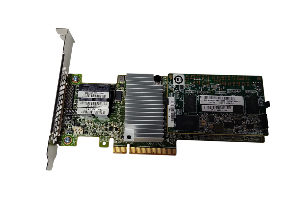RaidStorage ServeRAID M5210 SAS/SATA 00AE852 H3-25503-04D RAID w/H3-25488-18A