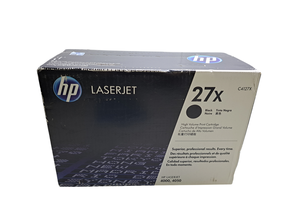 HP 27X Black High Yield Toner Cartridge C4127X (Sealed)