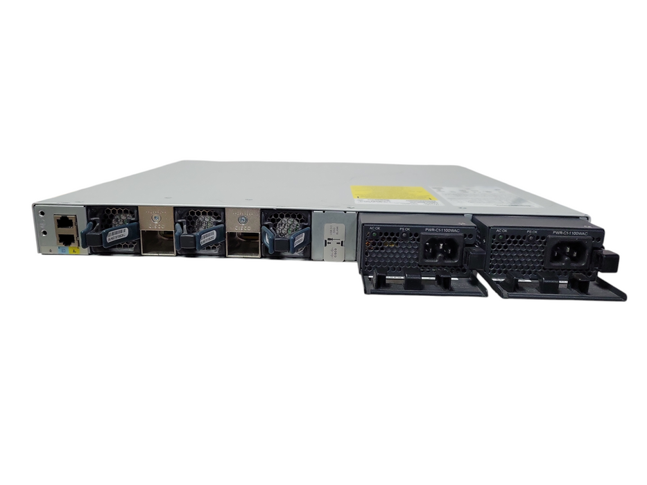 Cisco Catalyst C9300L-24P-4G-E 24-Port PoE+ Network Switch w/ 2x PSU