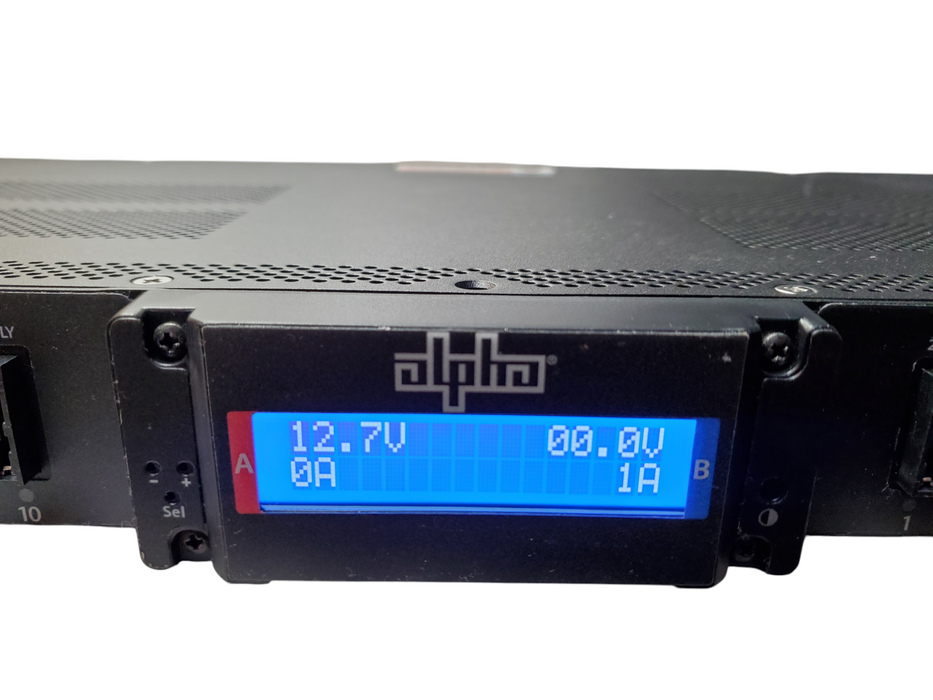 Alpha GMT 125 Fuse Panel, Dual Input, 10(A) & 10(B) 20A