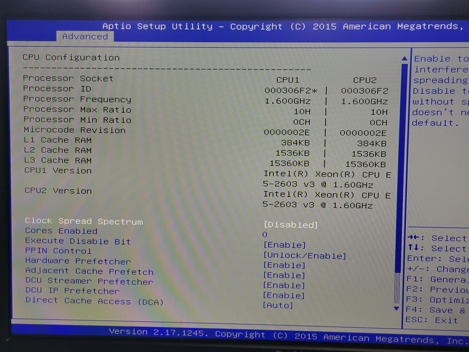 SuperMicro X10DRL-i, 2x Xeon E5-2603v3 1.60GHz, 24GB DDR4, Adaptec 6405, 2x PSU