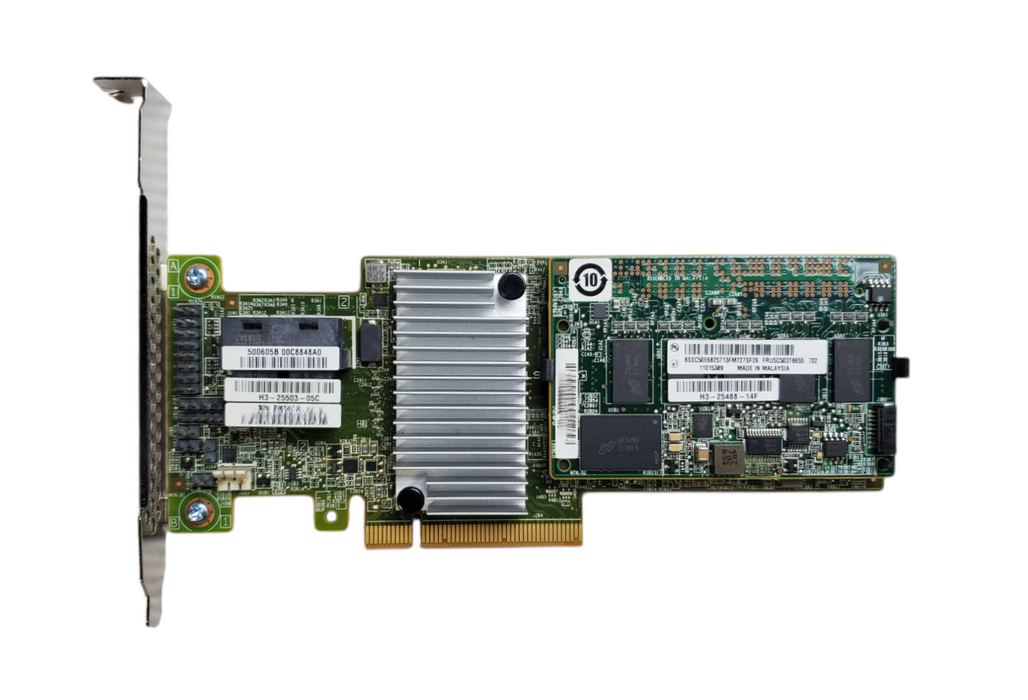 RaidStorage ServeRAID M5210 SAS/SATA 00AE852 H3-25503-04D RAID w/H3-25488-18A