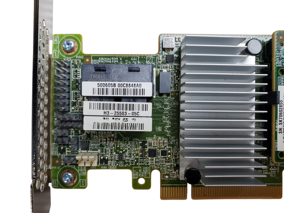 RaidStorage ServeRAID M5210 SAS/SATA 00AE852 H3-25503-04D RAID w/H3-25488-18A