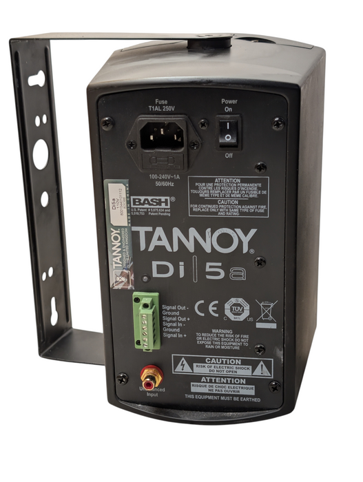 Pair of Tannoy Di5a High Performance Monitor Active Speakers