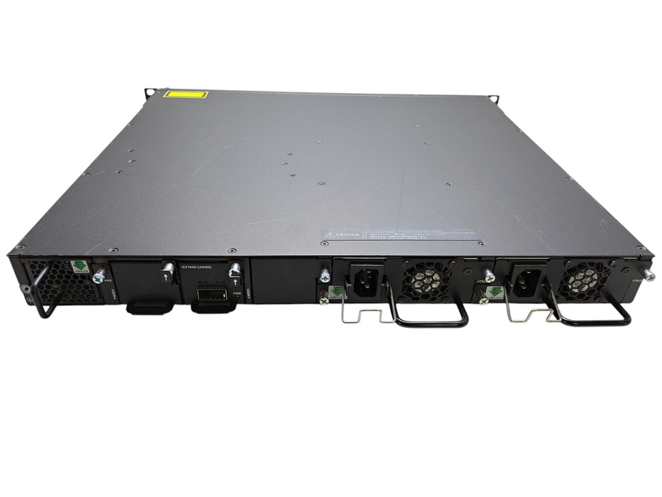 Brocade ICX7450-24P | 24-Port Gigabit PoE+ Switch w/ 1x 40G | Dual AC