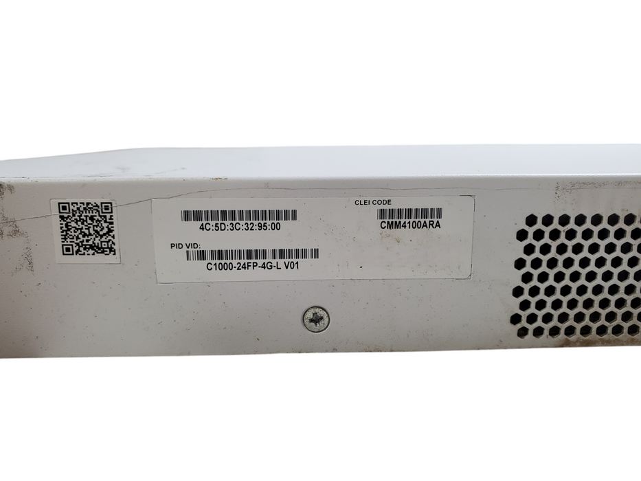 Cisco C1000-24FP-4G-L V01 | 24-Port PoE Smart Network Switch, 4-Port SFP+