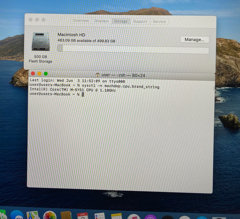 Apple MacBook 12" Retina (Silver) Early 2015 Core M-5Y51 8GB RAM 512GB SSD READ!