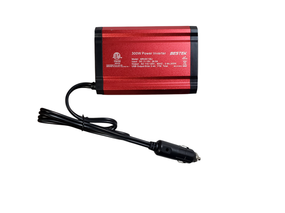 Bestek 300w Power Inverter - MRI2522BU