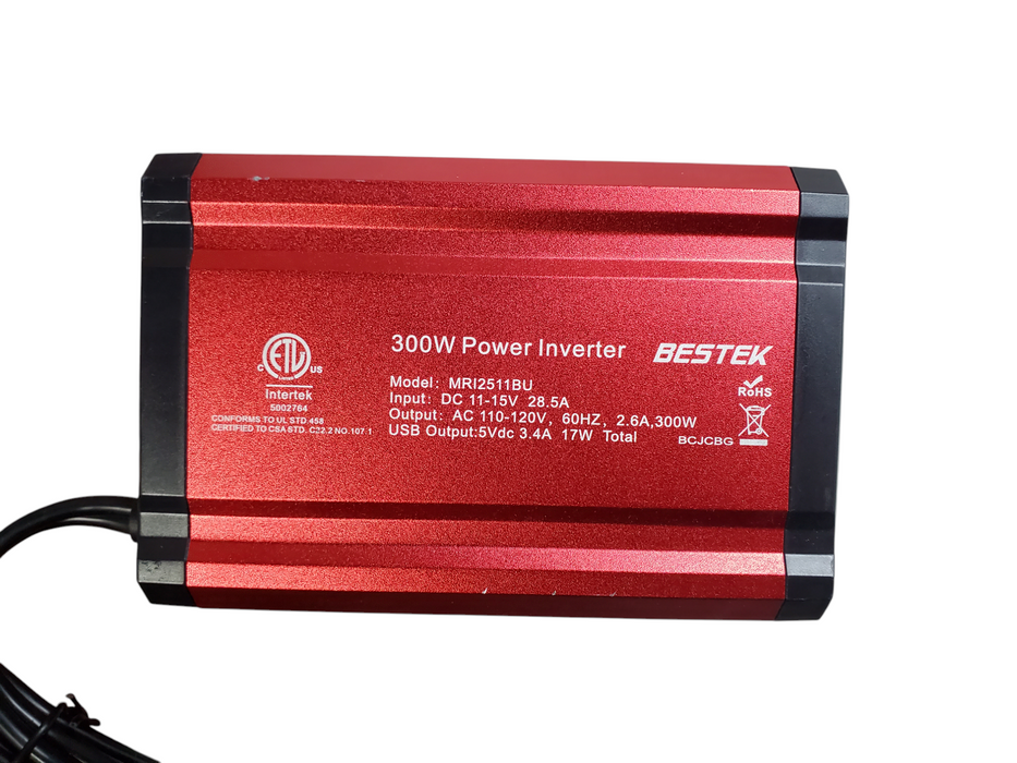 Bestek 300w Power Inverter - MRI2522BU