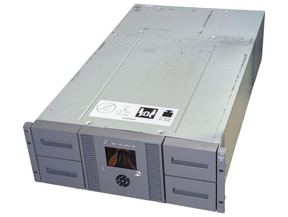 HPE StorageWorks MSL4048 Tape Library 2x FC 8gb LTO 6 Drives PLEASE READ