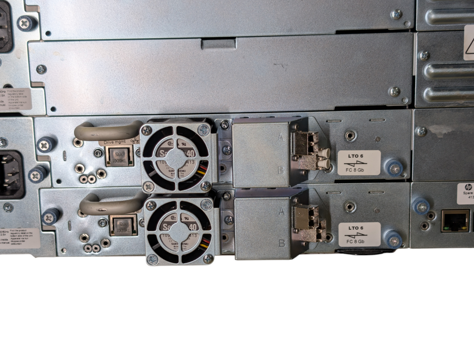 HPE StorageWorks MSL4048 Tape Library 2x FC 8gb LTO 6 Drives PLEASE READ