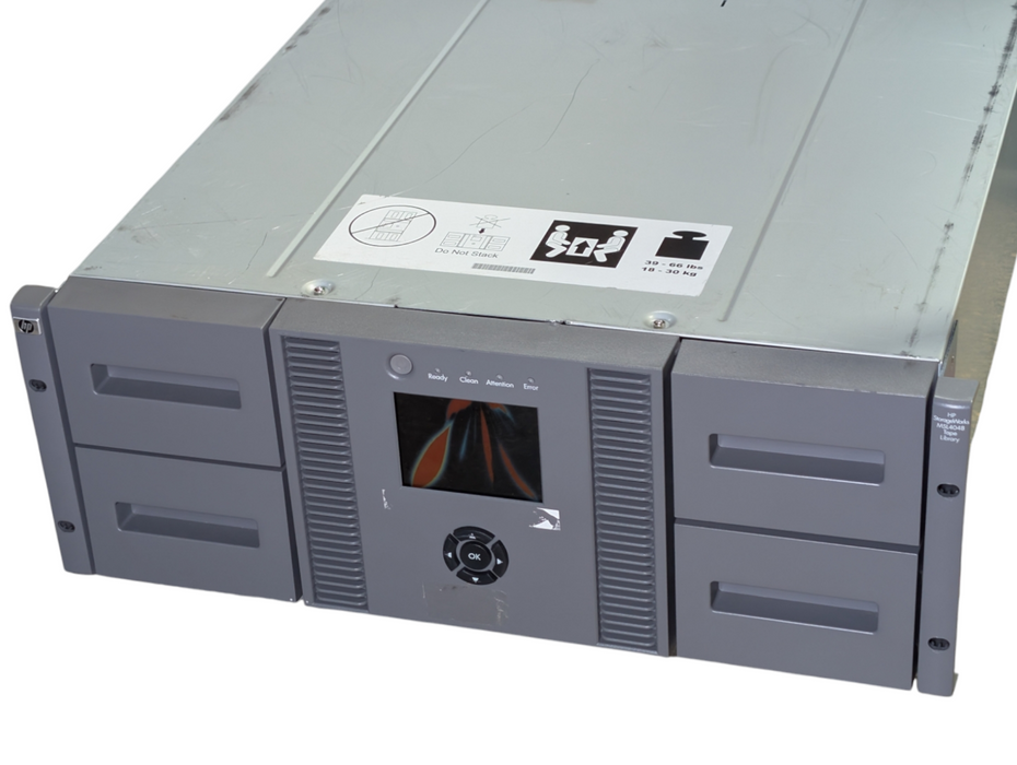 HPE StorageWorks MSL4048 Tape Library 2x FC 8gb LTO 6 Drives PLEASE READ