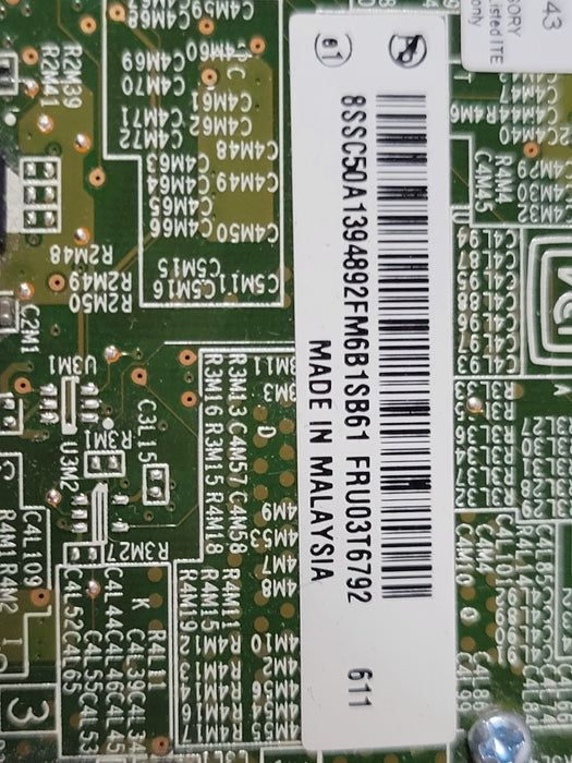 Lenovo 03T6792 LSI 9364-8i SAS 12G 8Port Raid Controller w/ Battery