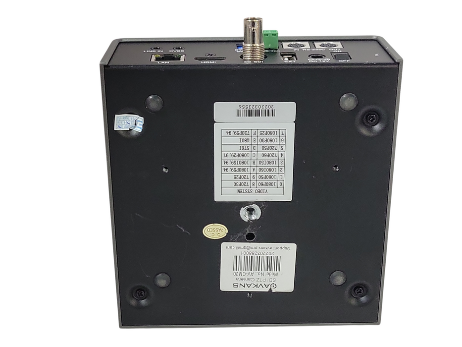 AVKANS SDI PTZ Camera AV-CM20, no power adapter