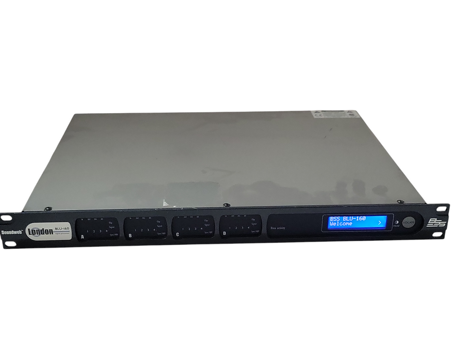 SOUNDWEB London BLU-160 Network Signal Processor BSSBLU160, READ