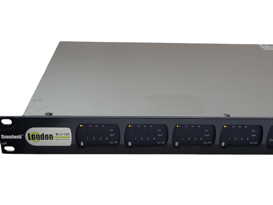 BSS Soundweb London BLU-120 Audio Processor BSSBLU120, READ